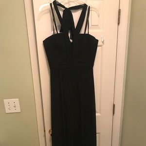 BCBG black formal gown